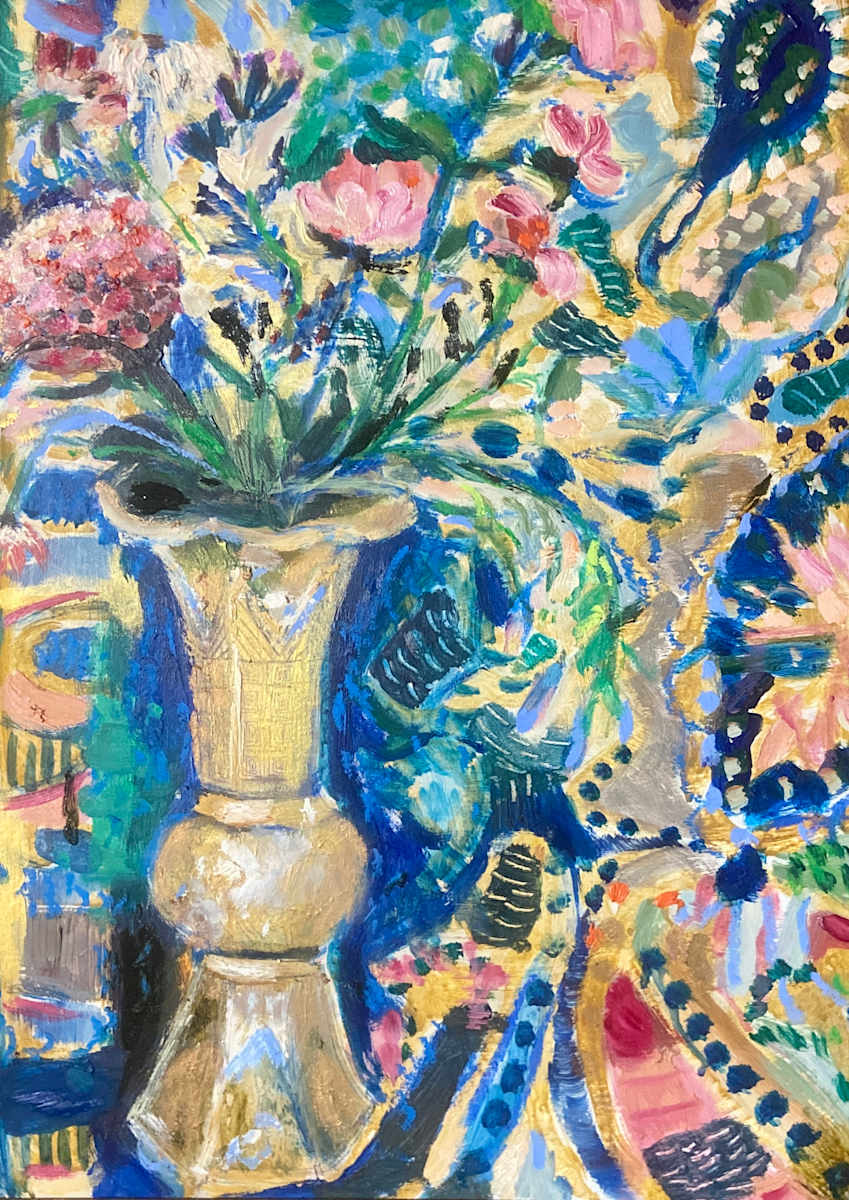 Flowers in Summertime by Angie Porter 