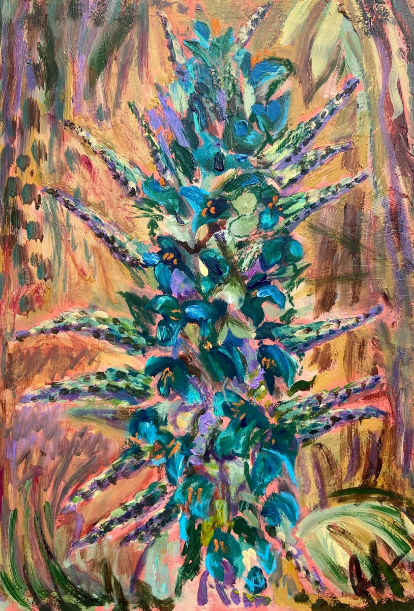 Puya's Turquoise Celebration by Angie Porter 