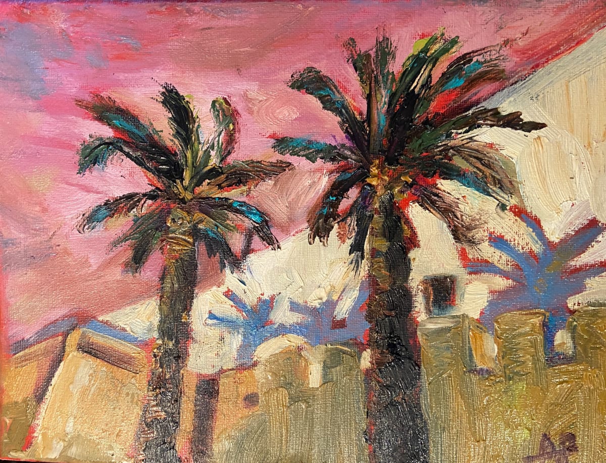 Moroccan Palms by Angie Porter 