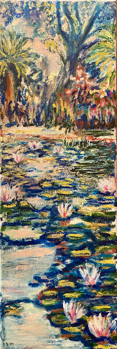 Peace Across the Pond by Angie Porter, Image 1.