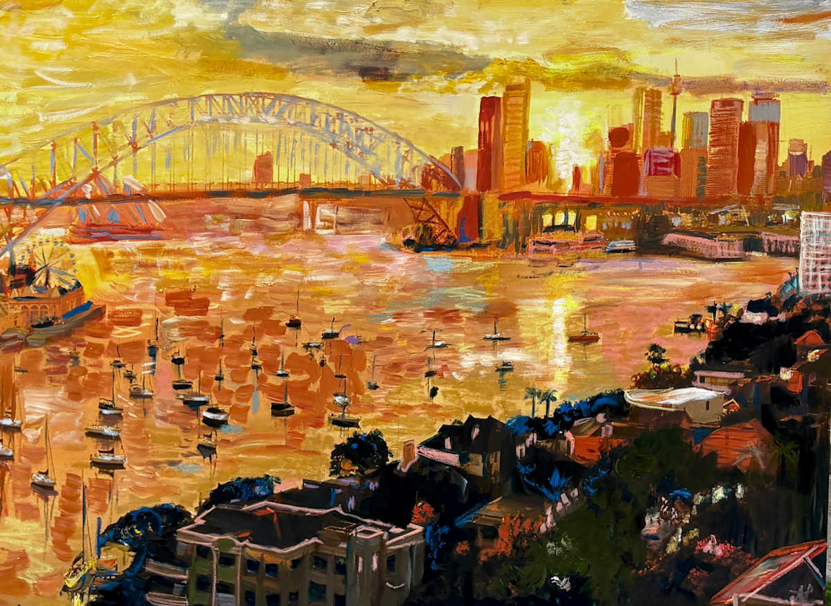 Sydney Harbour Sunset by Angie Porter, Image 1.