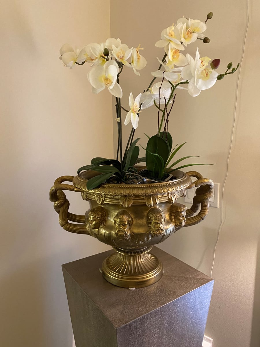 Gilt Bronze Warwick Urn, Image 10.