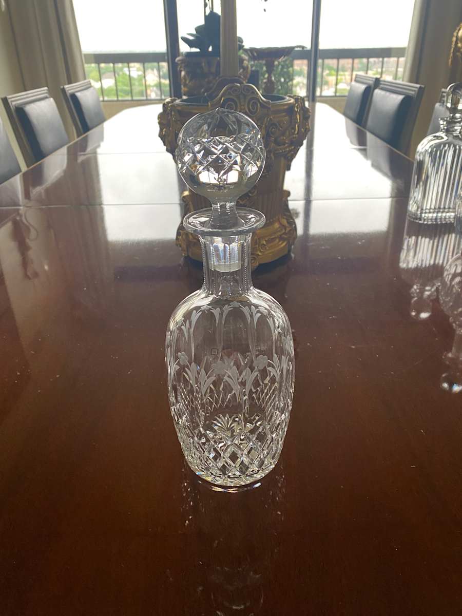 Continental Crystal Decanter, Image 2.