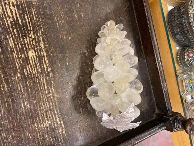 Clear Crystal Quartz Grapes, Image 1.