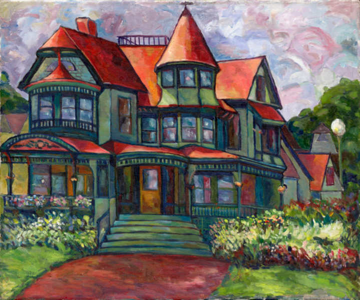 The Norton House by Michelle Cobb  Image: The summer Martha's Vineyard home of Peter Norton (Norton Utilities)