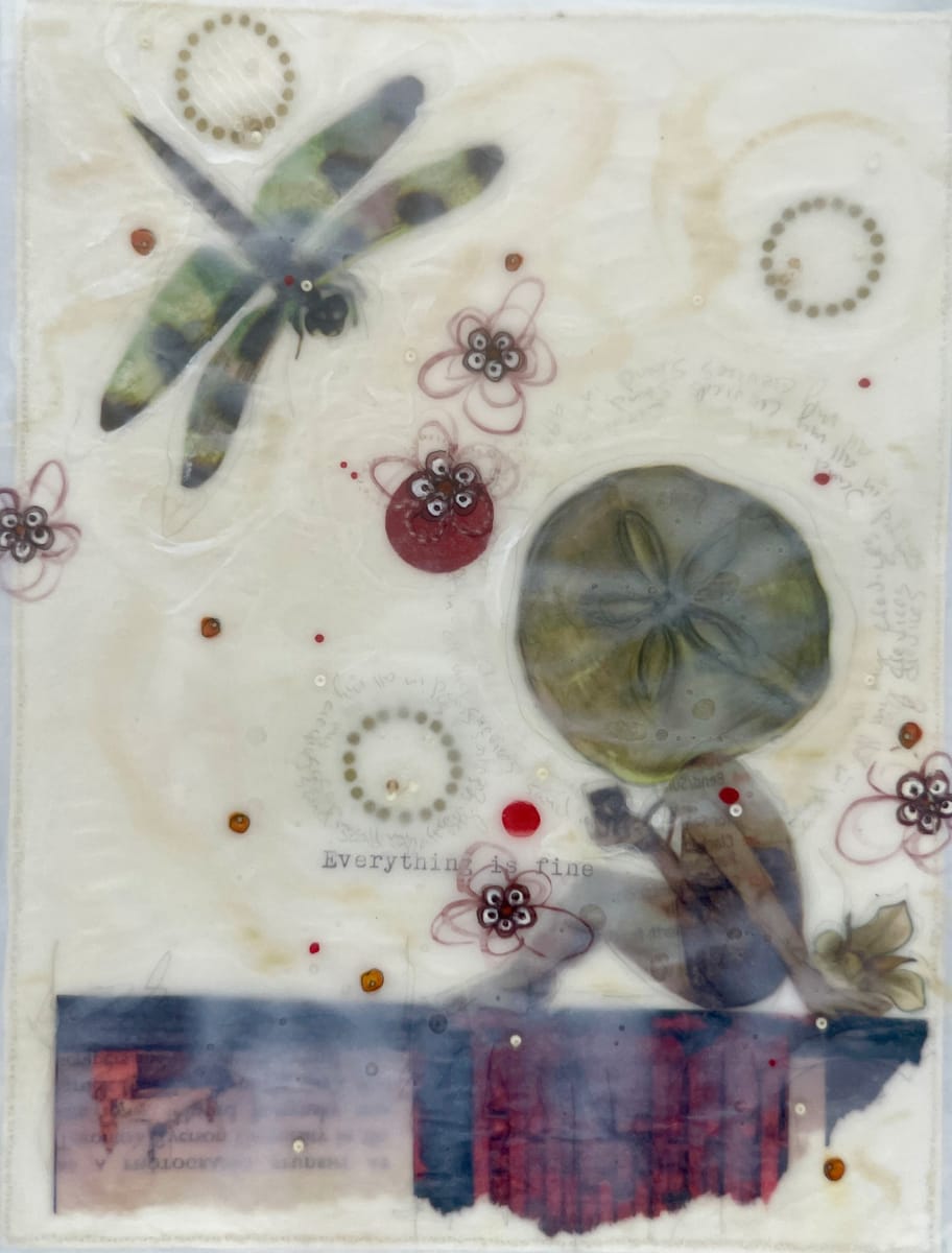 Story Series #100 by Nina Alderete  Image: Sand in all my crevices 

Everything is fine 