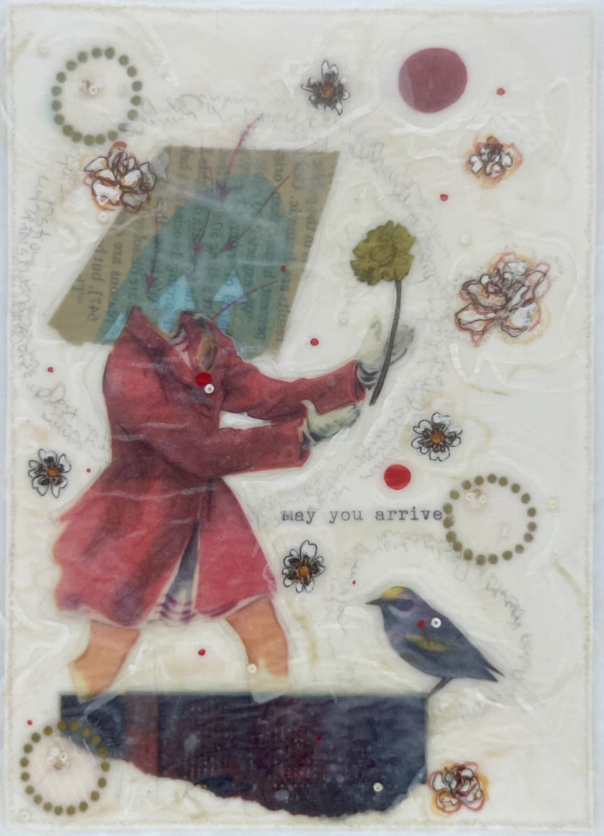 Tale Series #165 by Nina Alderete  Image: Unknown destiny 
May you arrive 