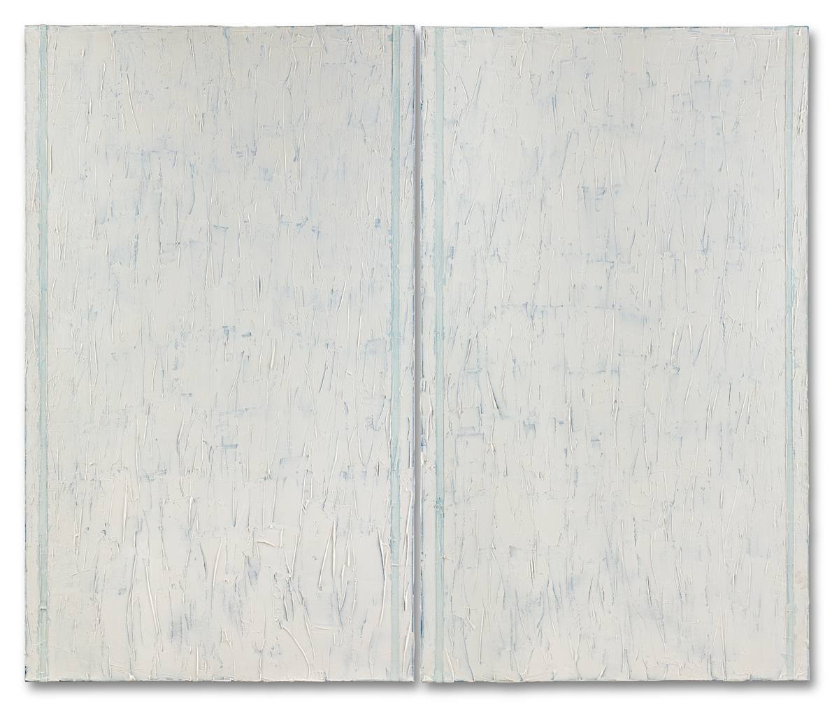 Snowy Gate Diptych by Harry Lum 