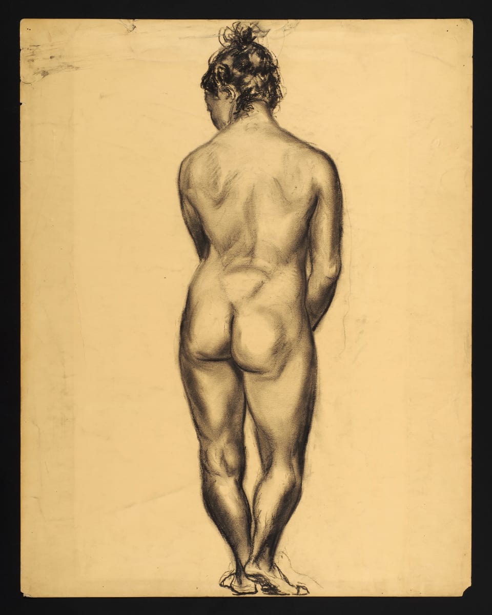 Standing Nude by Ann Brockman 