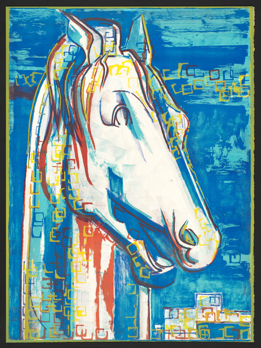 The Greek Horse by Françoise Gilot 