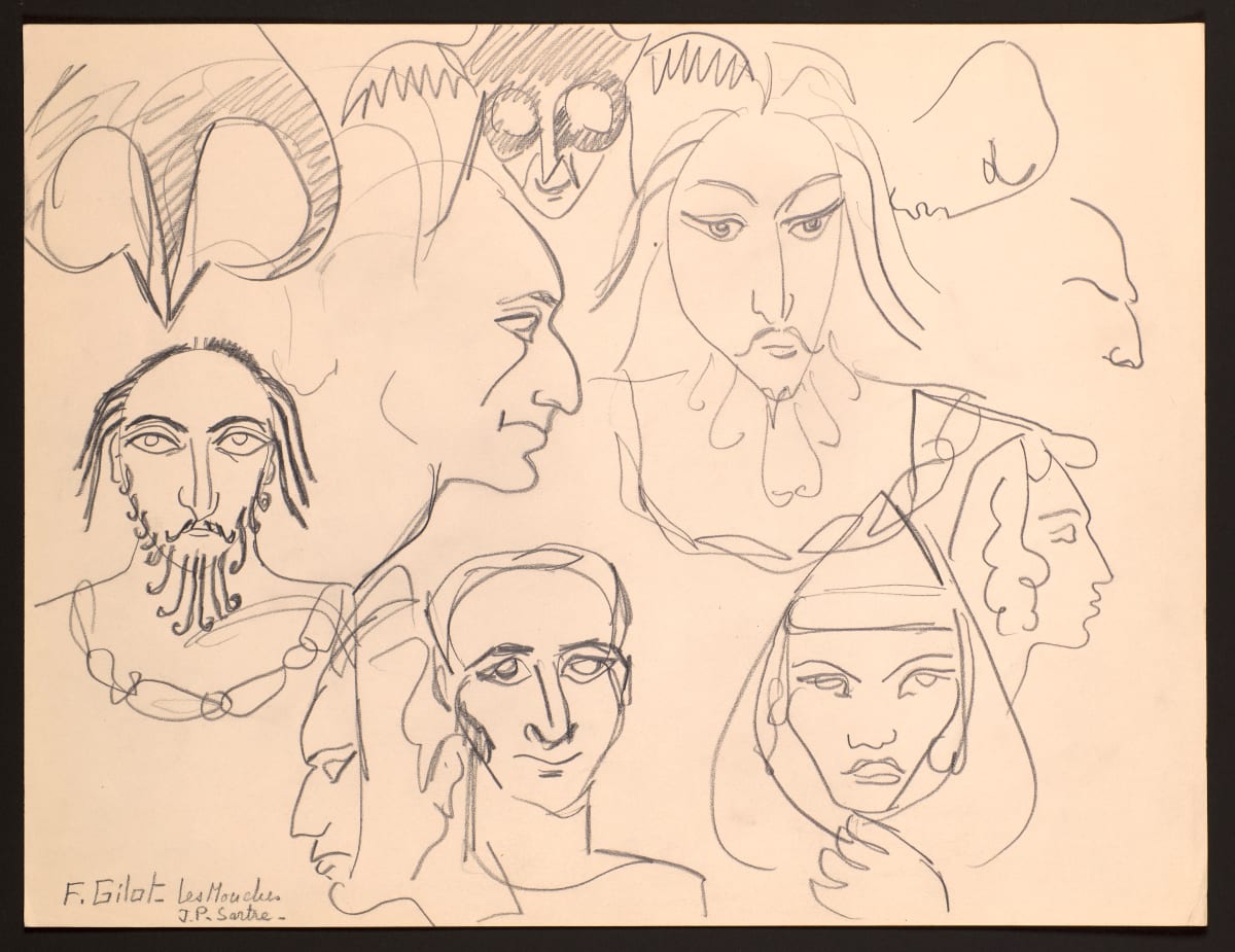 Les Mouches II by Françoise Gilot 