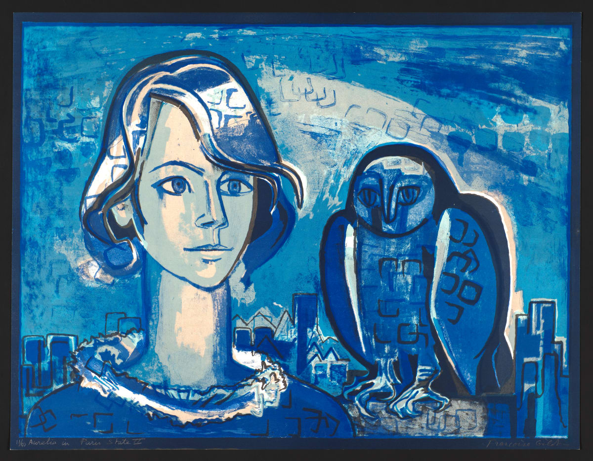 Aurelia in Paris II by Françoise Gilot 