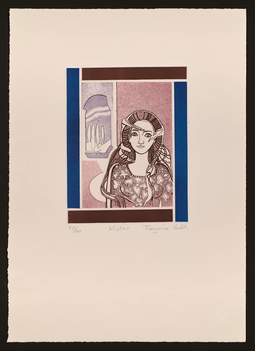 Winter by Françoise Gilot, Image 1.