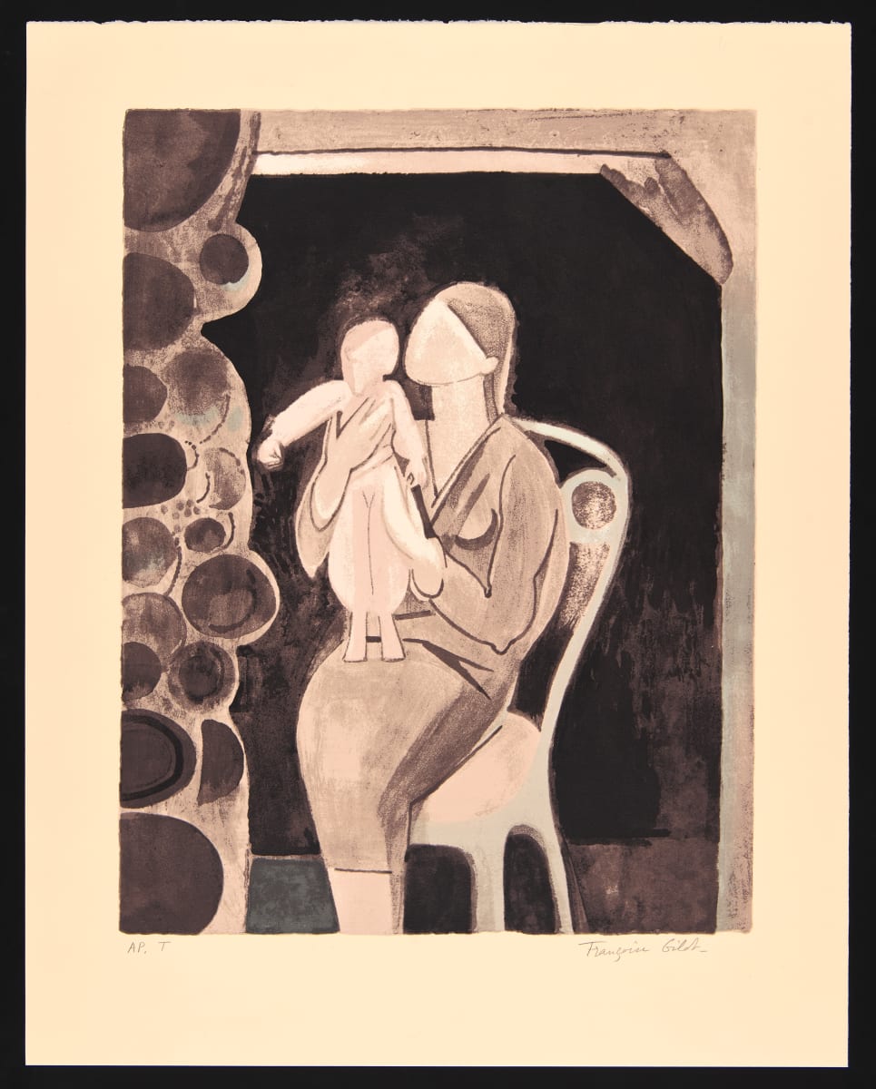 Mother and Child by Françoise Gilot 