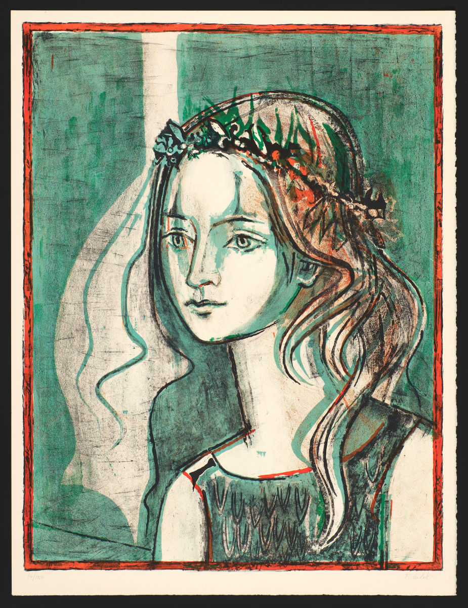 Girl with a Crown by Françoise Gilot 