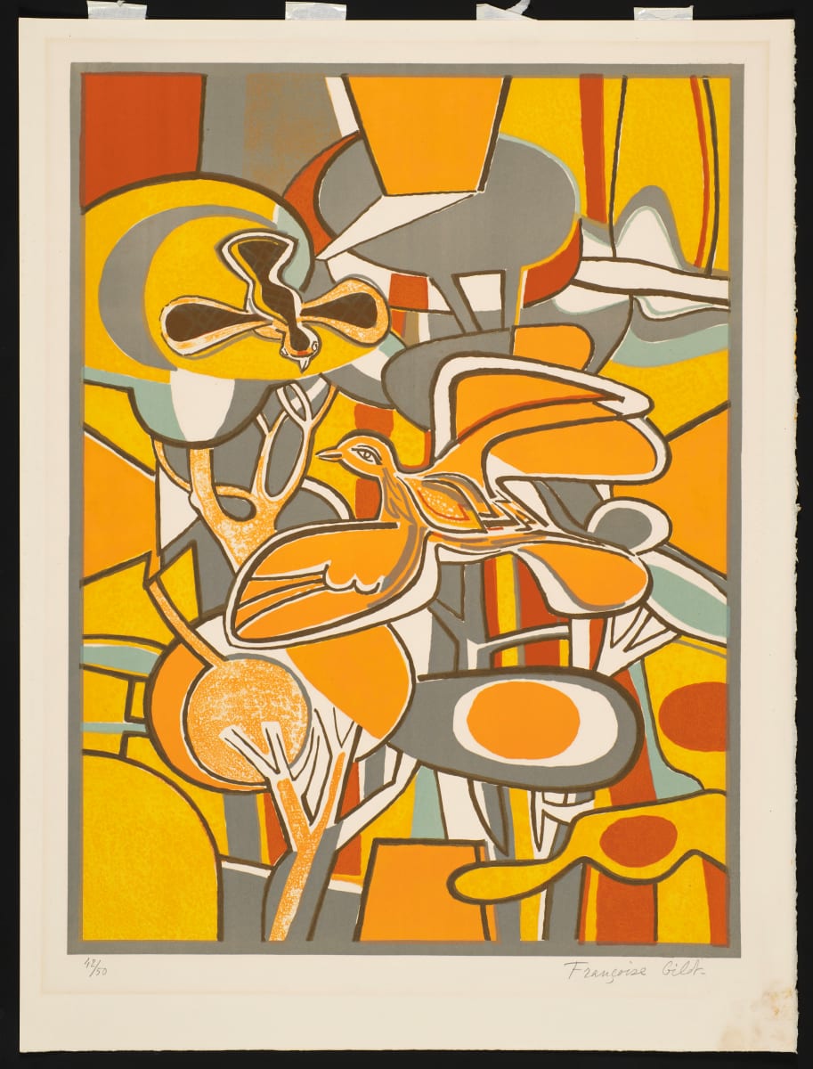 Birds in the Forest II by Françoise Gilot 