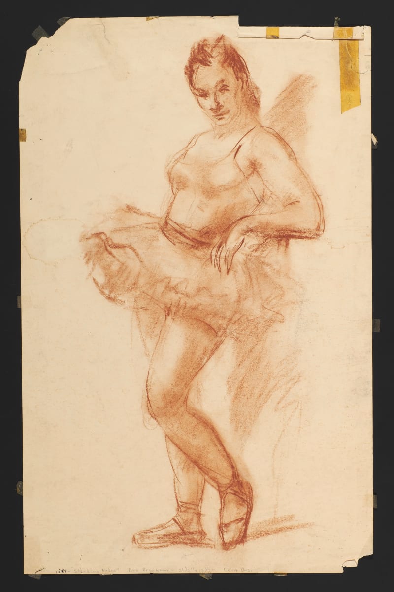 Woman in a tutu by Ann Brockman 