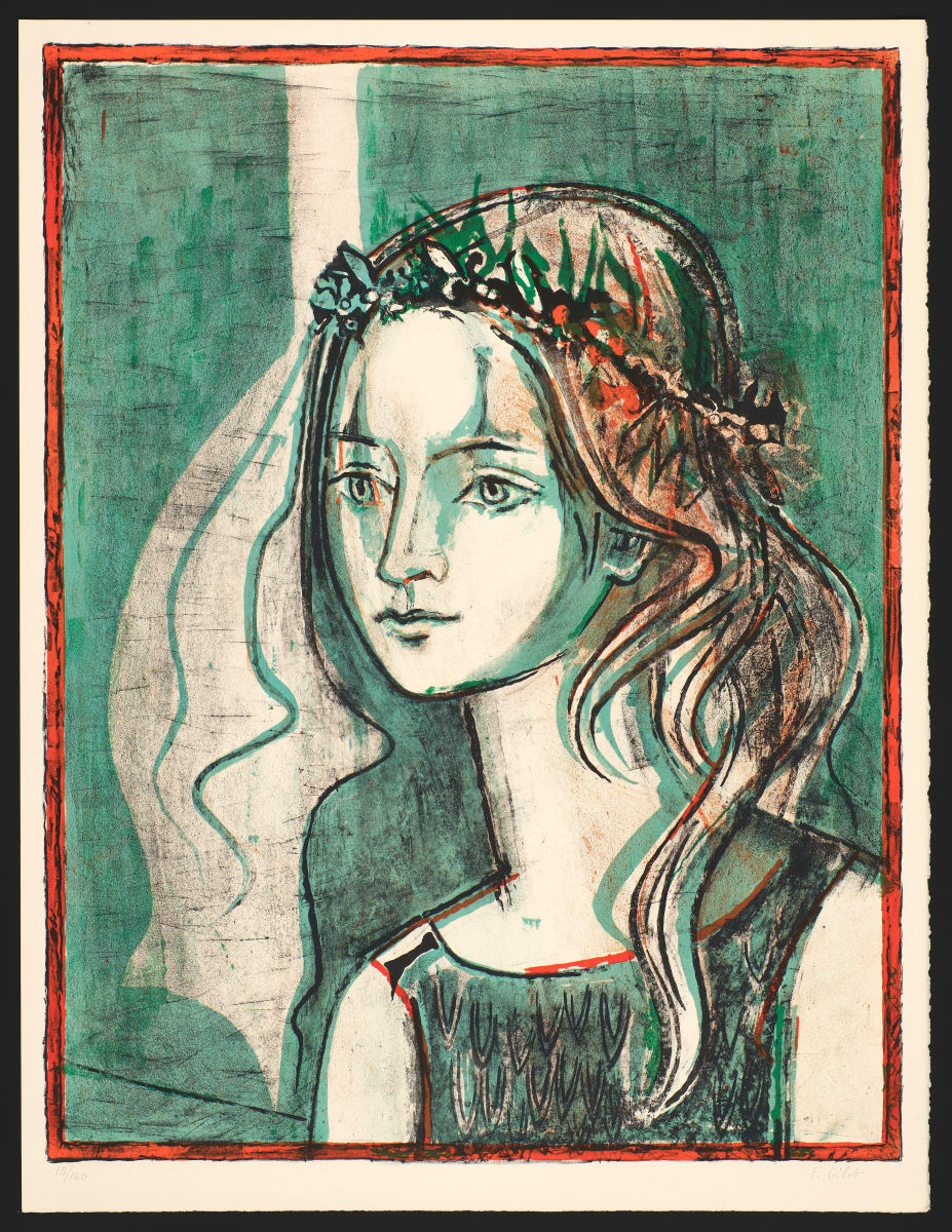 Girl with a Crown by Françoise Gilot 