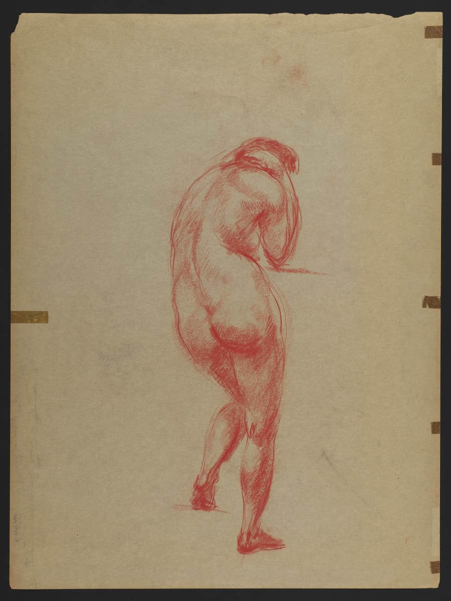 Reclining Nude by Ann Brockman 