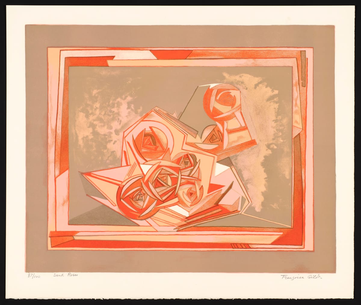 Sand Roses by Françoise Gilot 