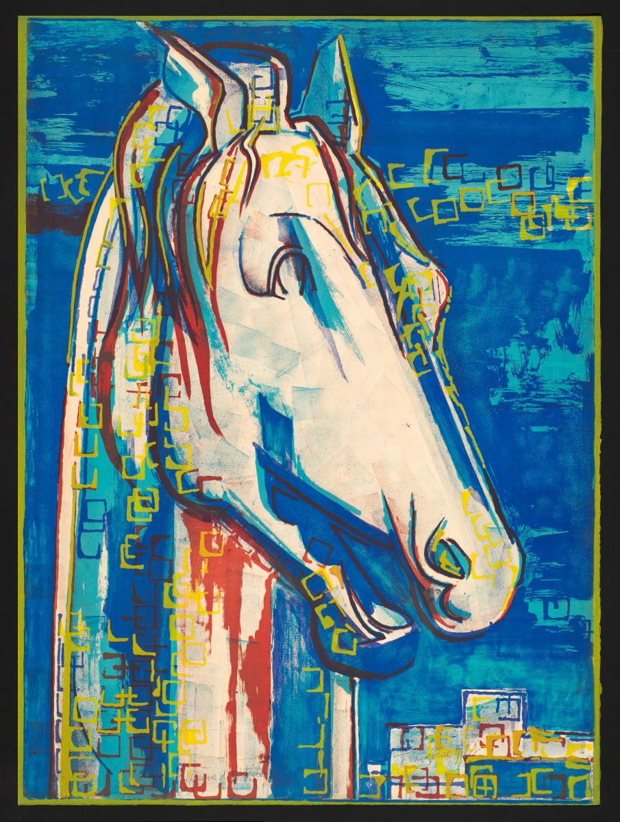 The Greek Horse by Françoise Gilot 