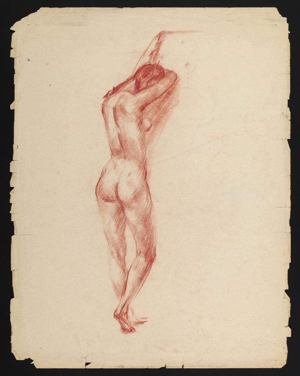Standing Nude by Ann Brockman 