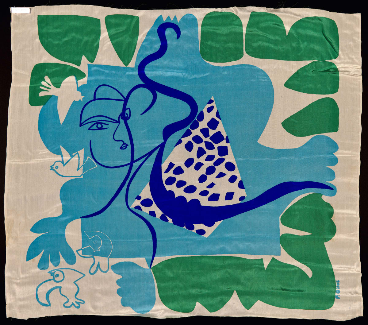 Girl Catching Birds by Françoise Gilot 