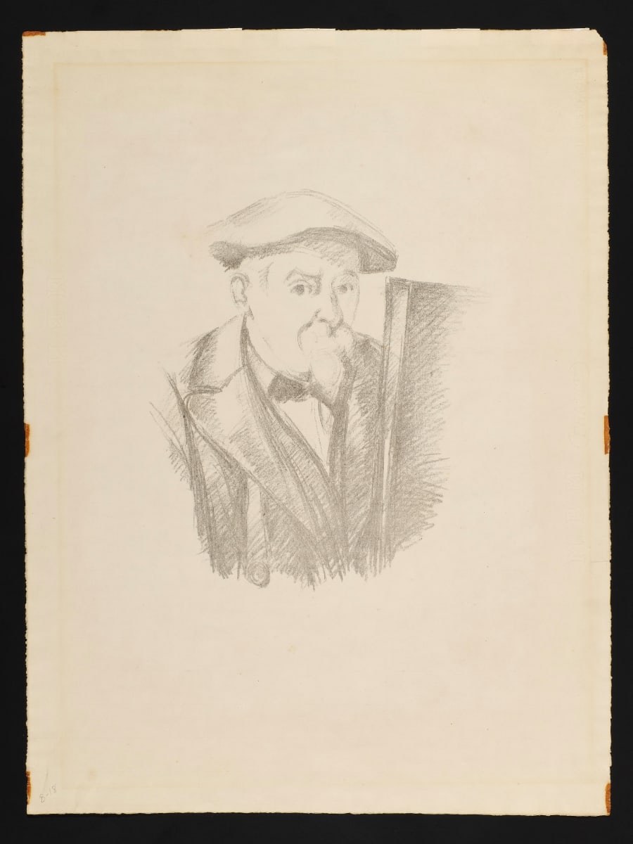 Portrait de Cezanne by Paul Cezanne 