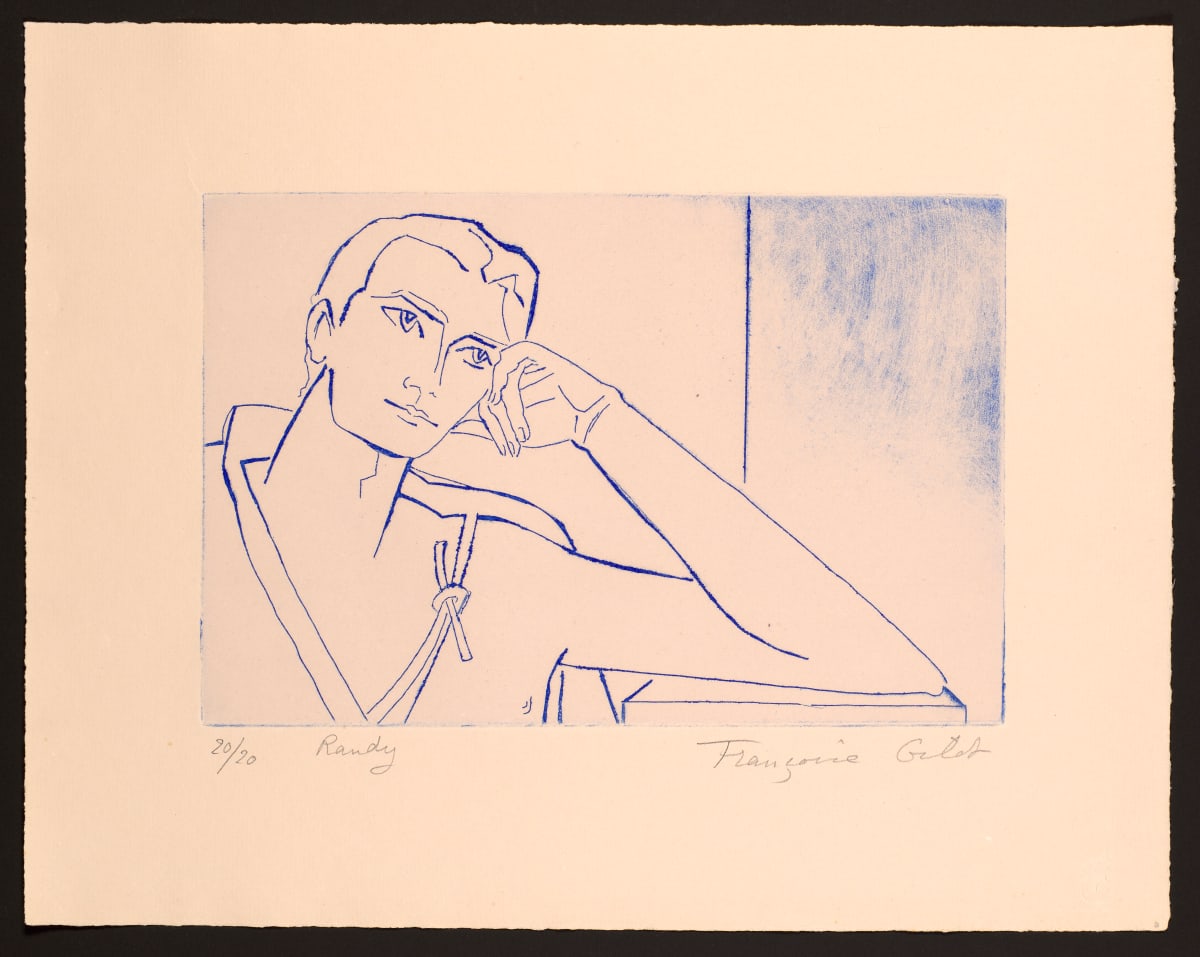 Randy (Study for Apollo) by Françoise Gilot 