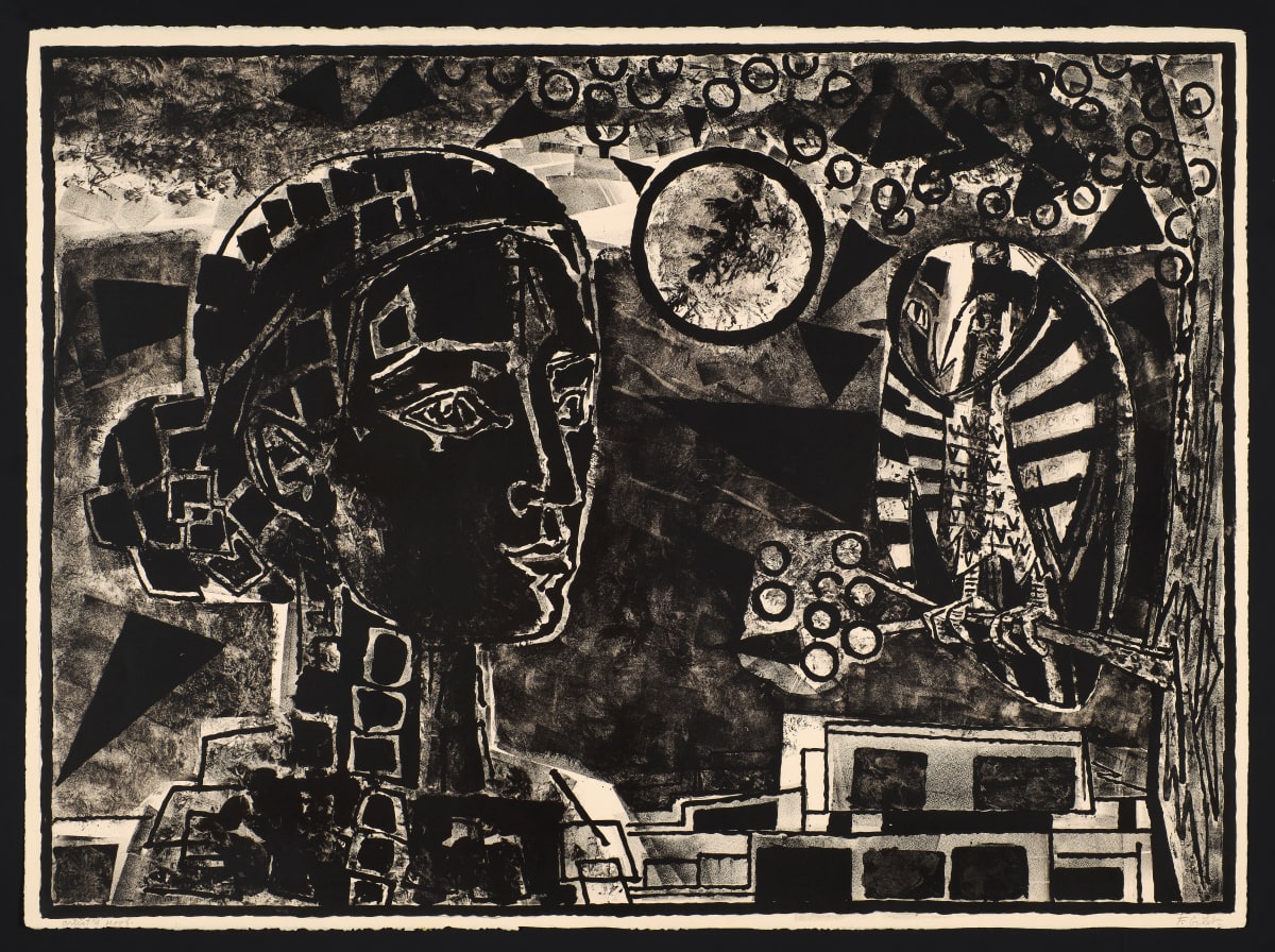 The Goddess and the Owl by Françoise Gilot 