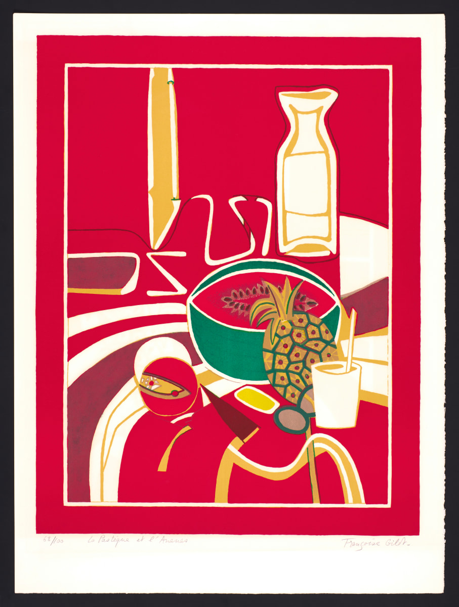 La Pasteque et l'Ananas by Françoise Gilot 