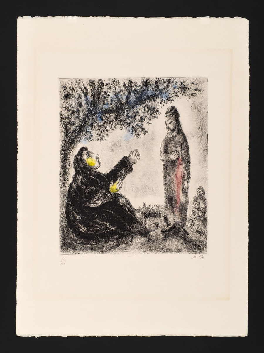 Deborah the Prophetess (from the Bible Series Portfolio) by Marc Chagall 