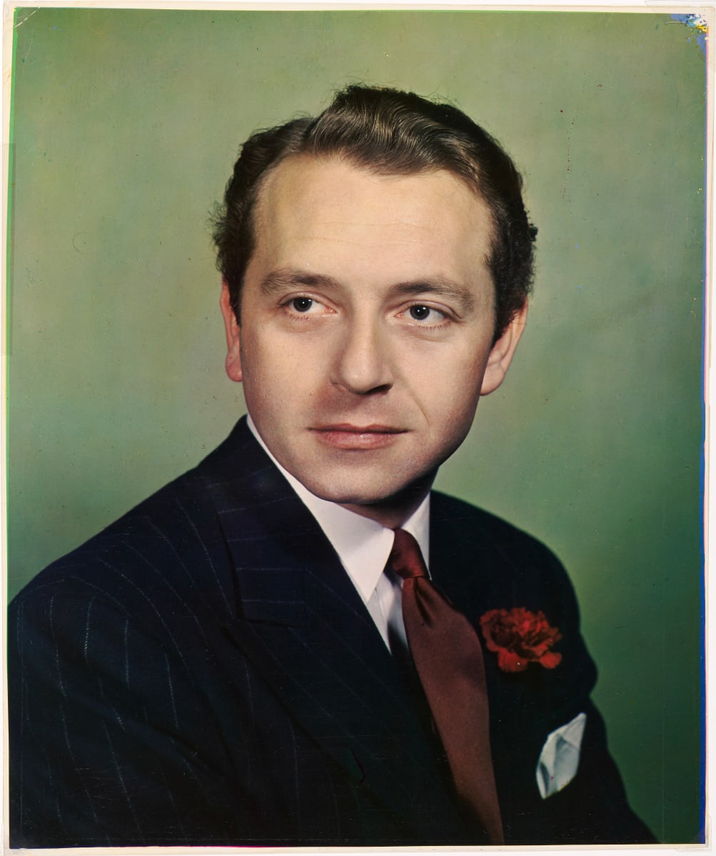 Portrait of Paul Henreid by Lee Elkins 