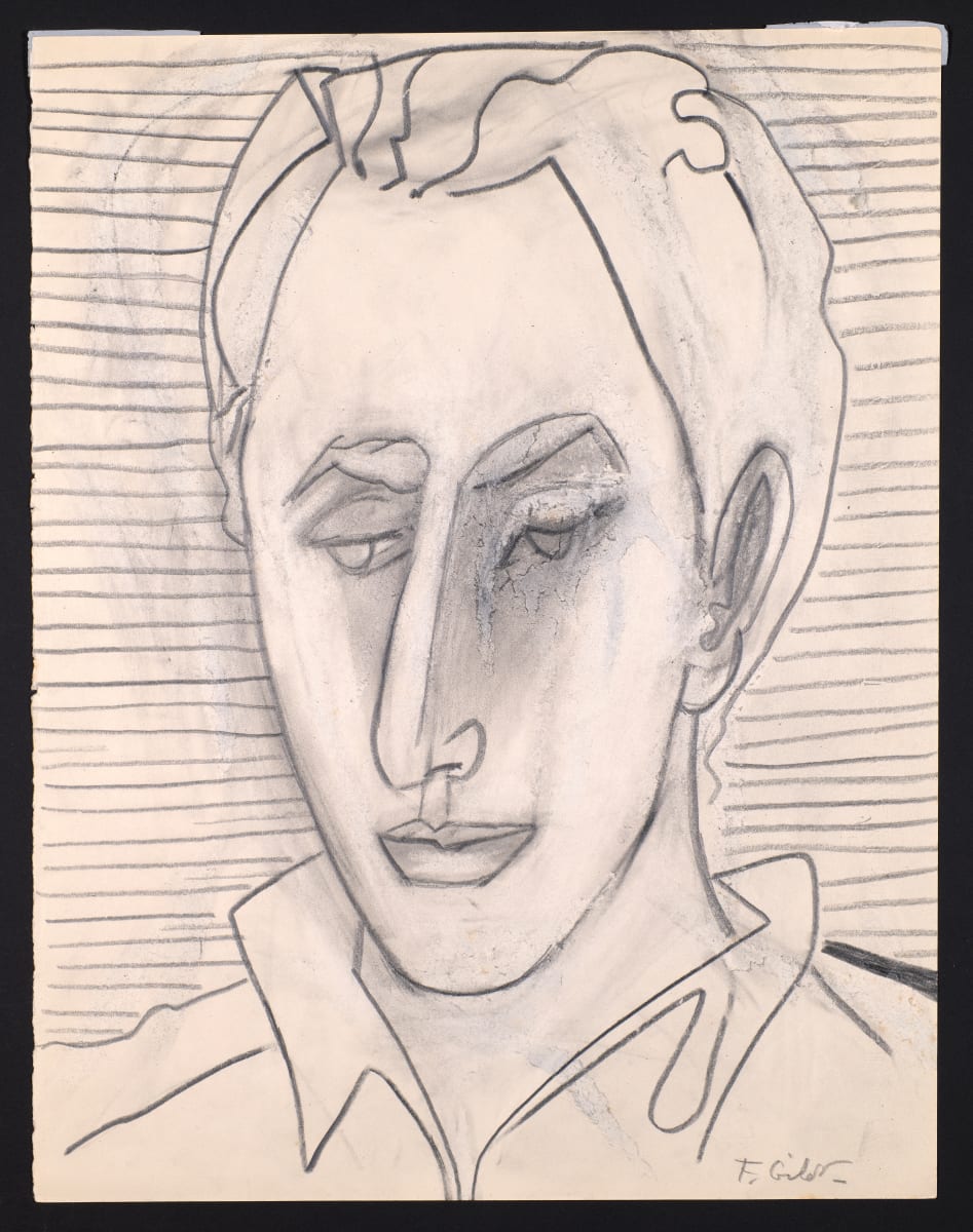 Andre Verdet IV by Françoise Gilot 