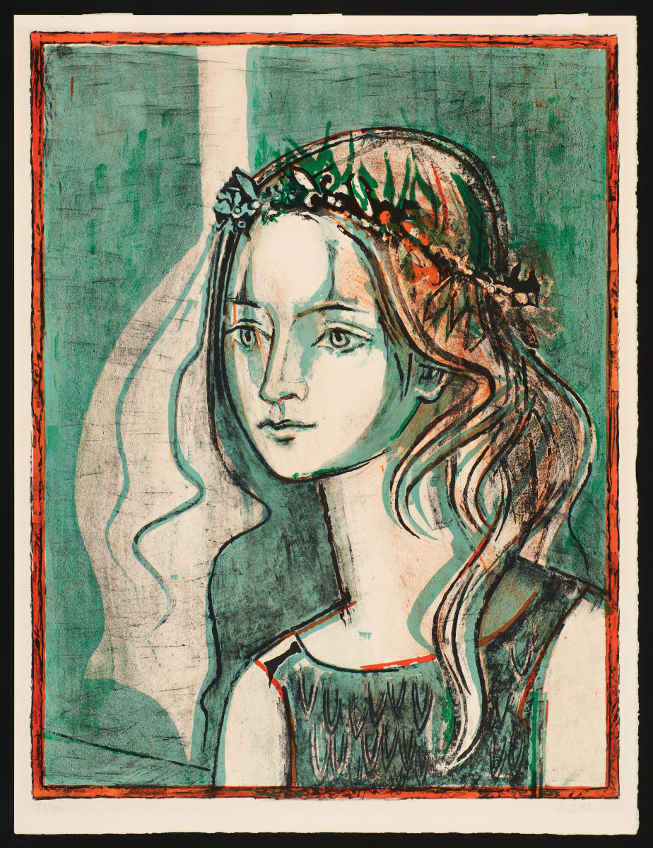 Girl with a Crown by Françoise Gilot 