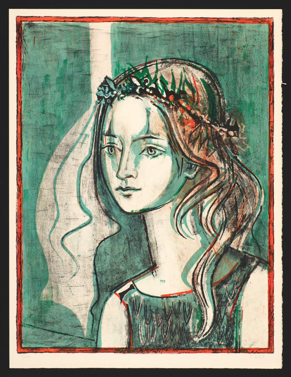 Girl with a Crown by Françoise Gilot 