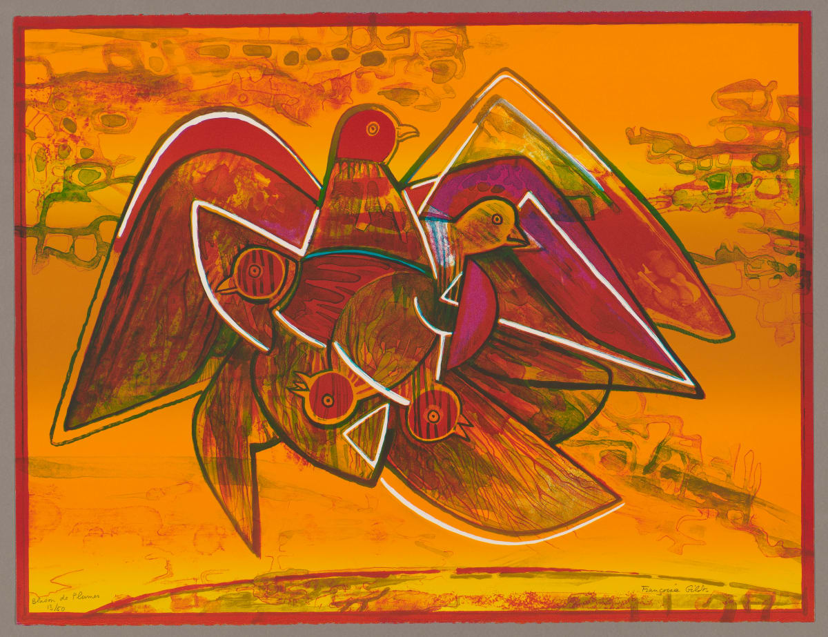 Blason de Plumes by Françoise Gilot 