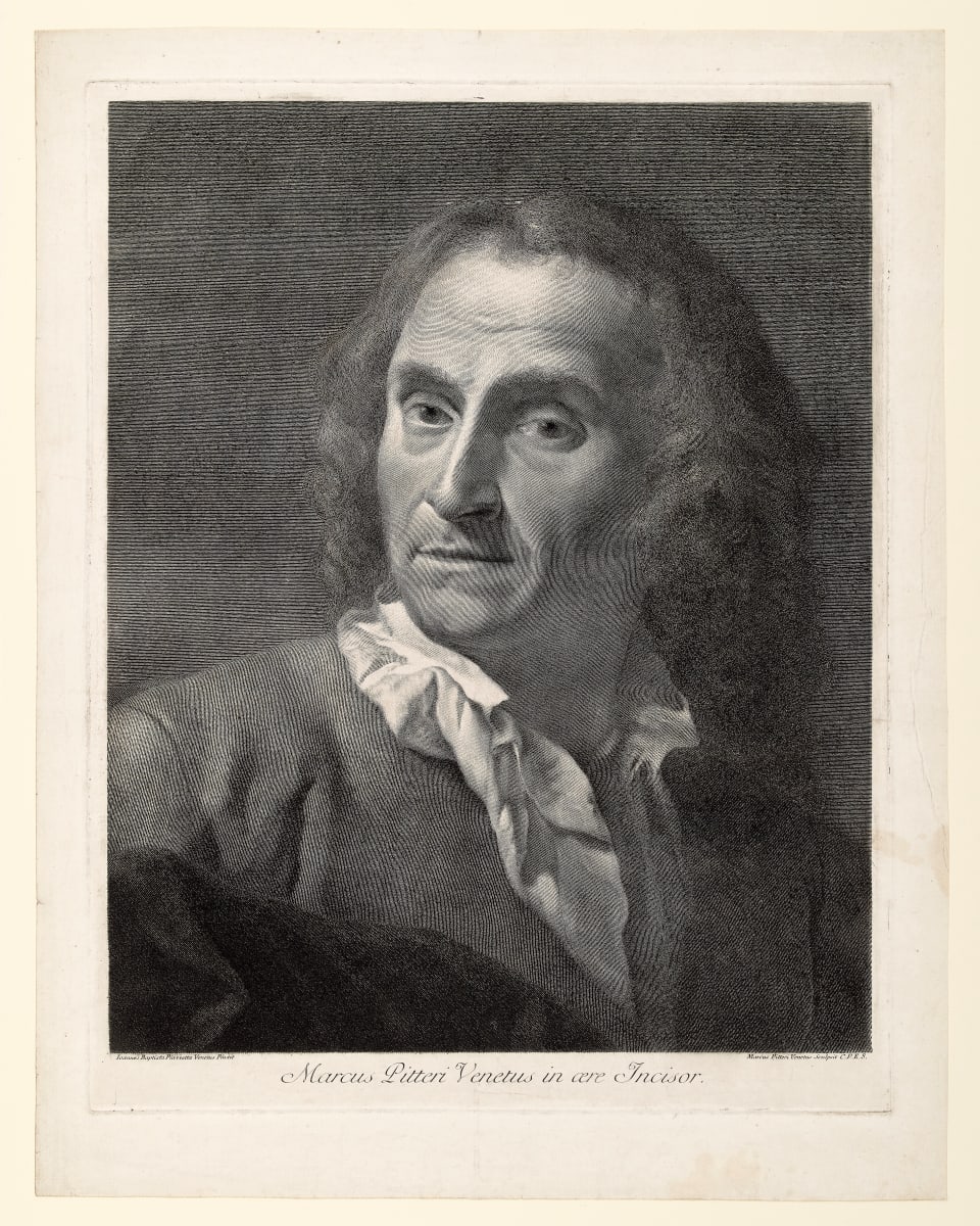Portrait of Pitteri by Marco Alvise Pitteri 