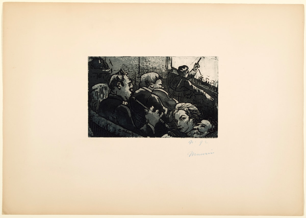L'Orchestre by Charles Maurin 