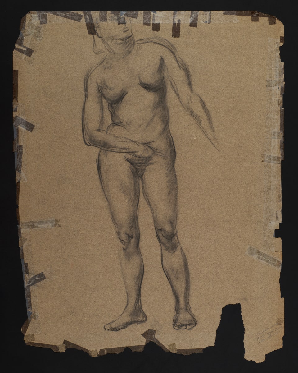 Standing Nude by Ann Brockman 