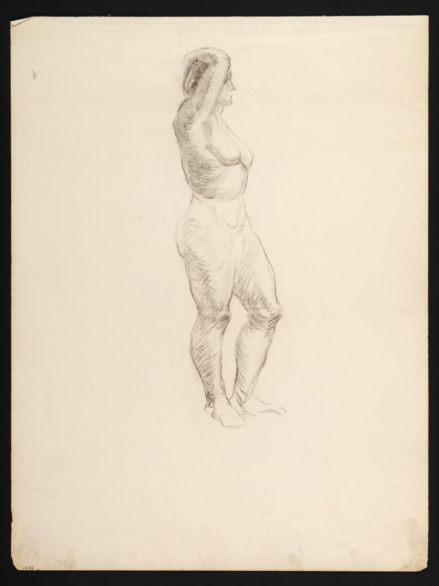 Standing Nude by Ann Brockman 