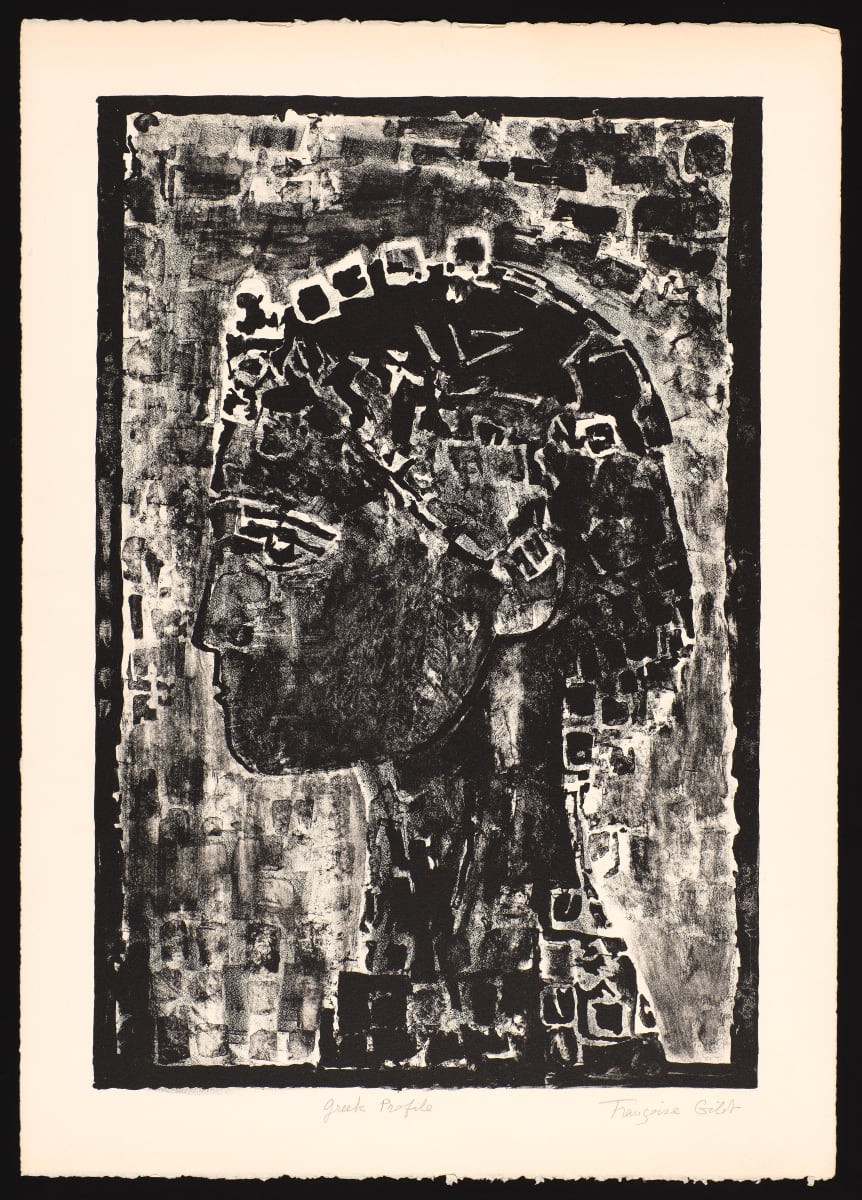 Greek Profile by Françoise Gilot 