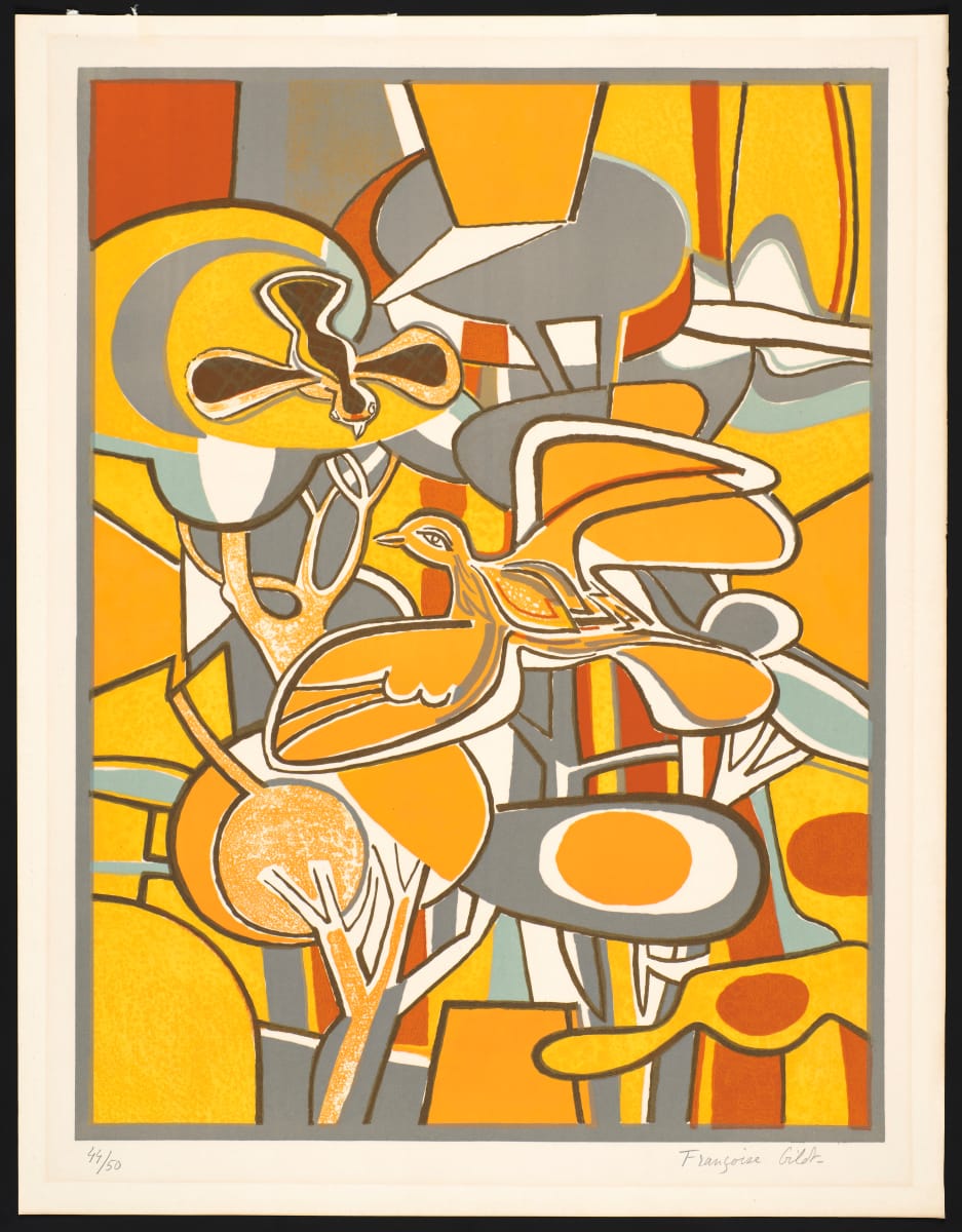 Birds in the Forest II by Françoise Gilot 