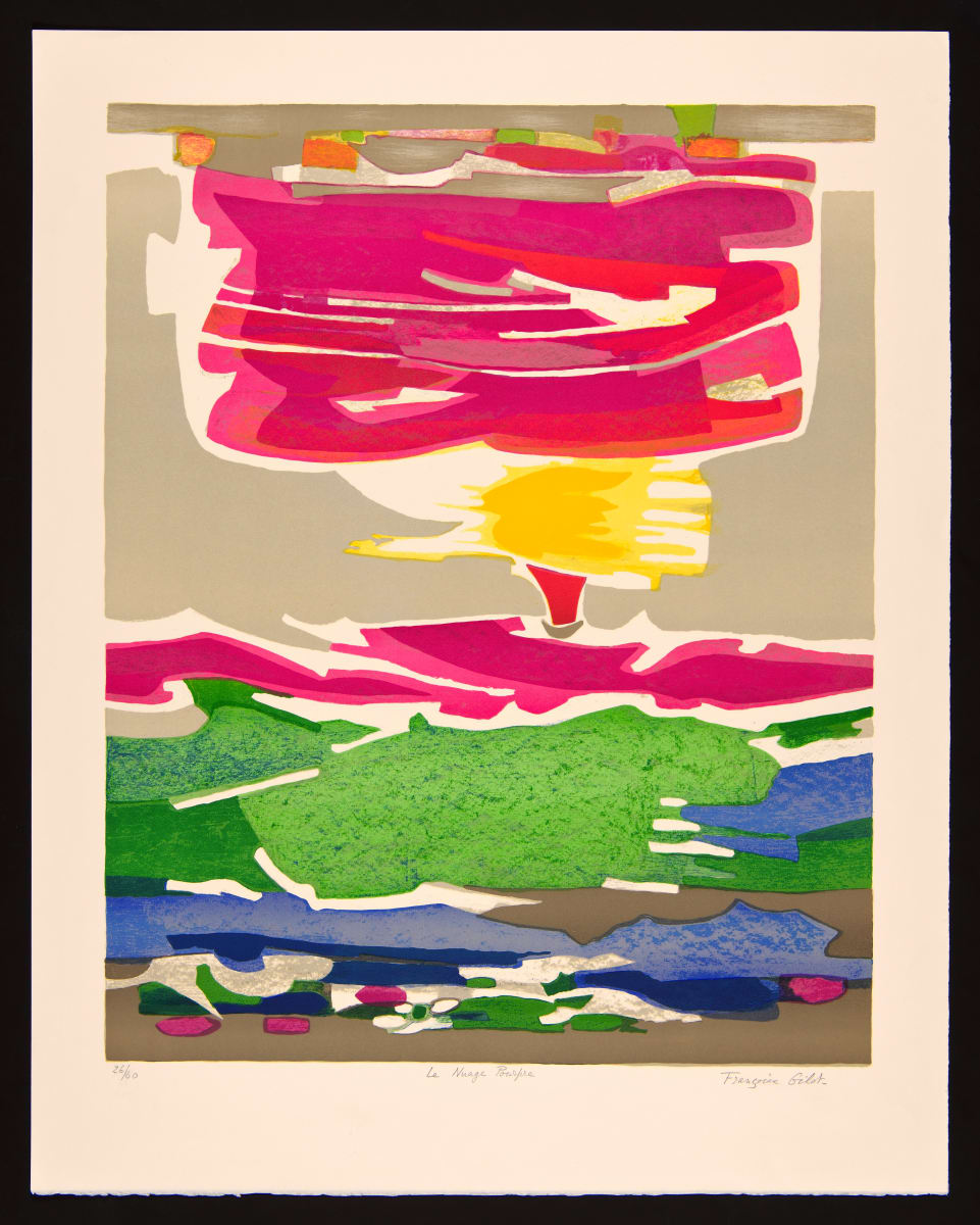 Le Nuage Pourpre by Françoise Gilot 