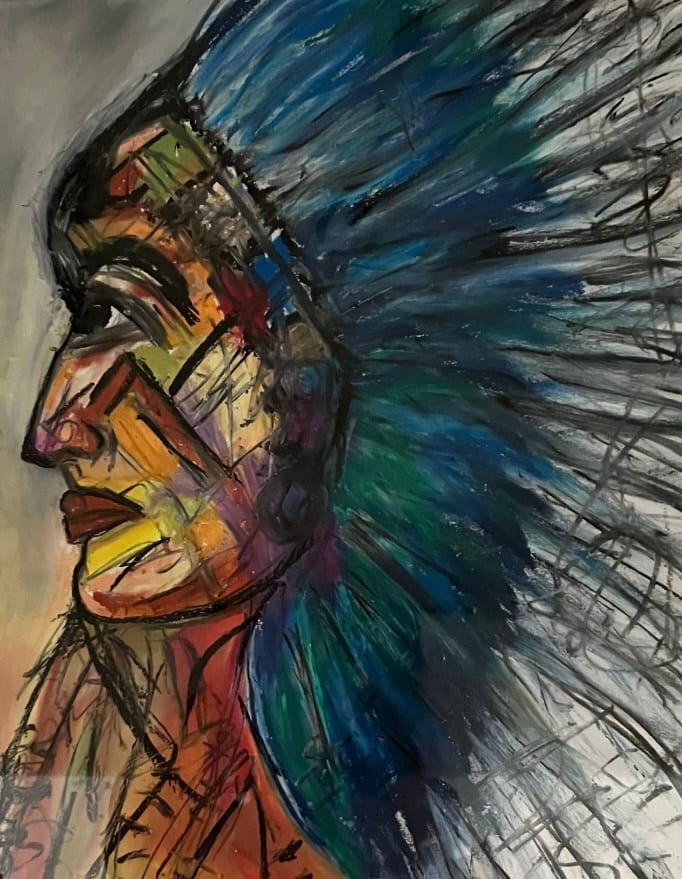 Sitting Bull by Anita Lee Stokey 
