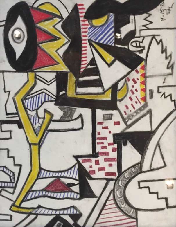 Strike Force In the Style of Roy Liechtenstein by Anita Lee Stokey 