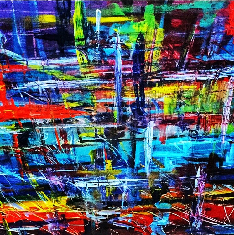 White Lightning by Anita Lee Stokey, Image 1.