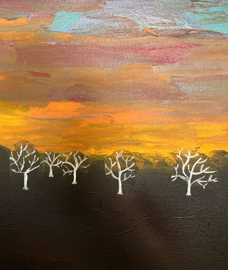 Lost in Sunset by Anita Lee Stokey 
