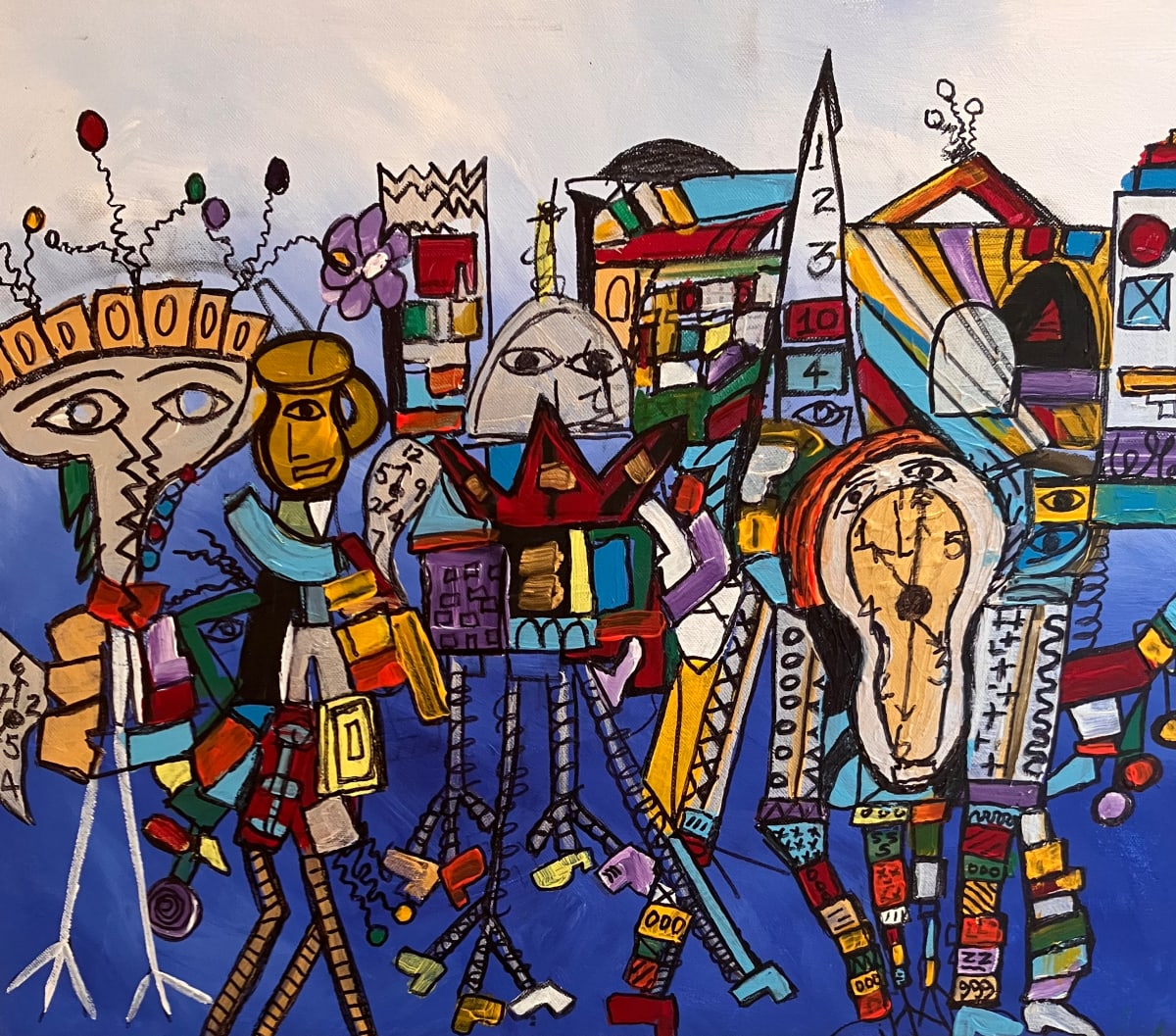 Robotic Circus by Anita Lee Stokey 