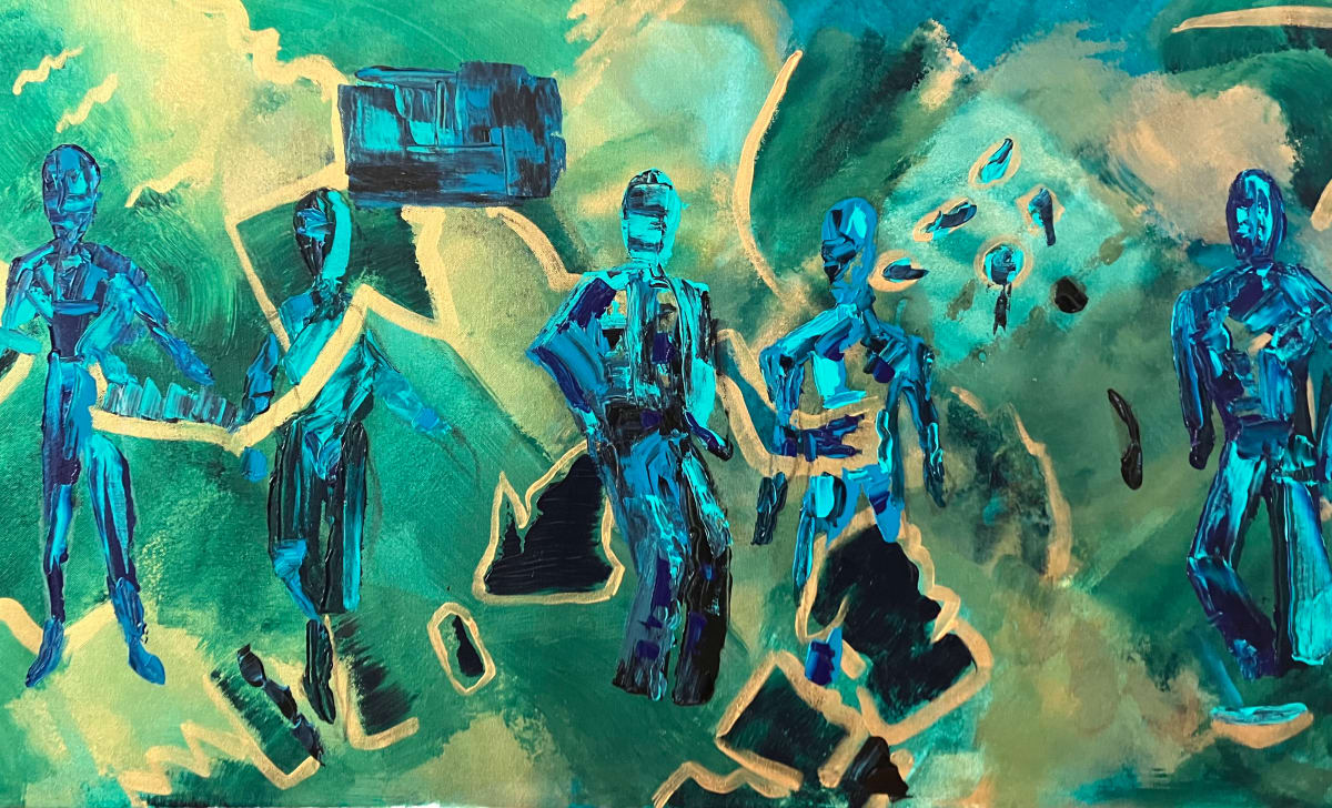 Running Man by Anita Lee Stokey 